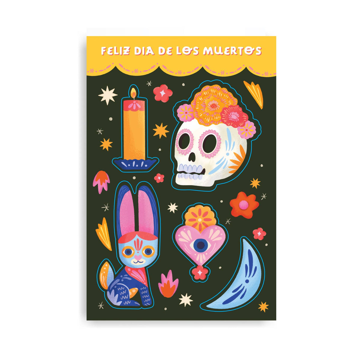 Dia De Los Muertos Sticker Sheet