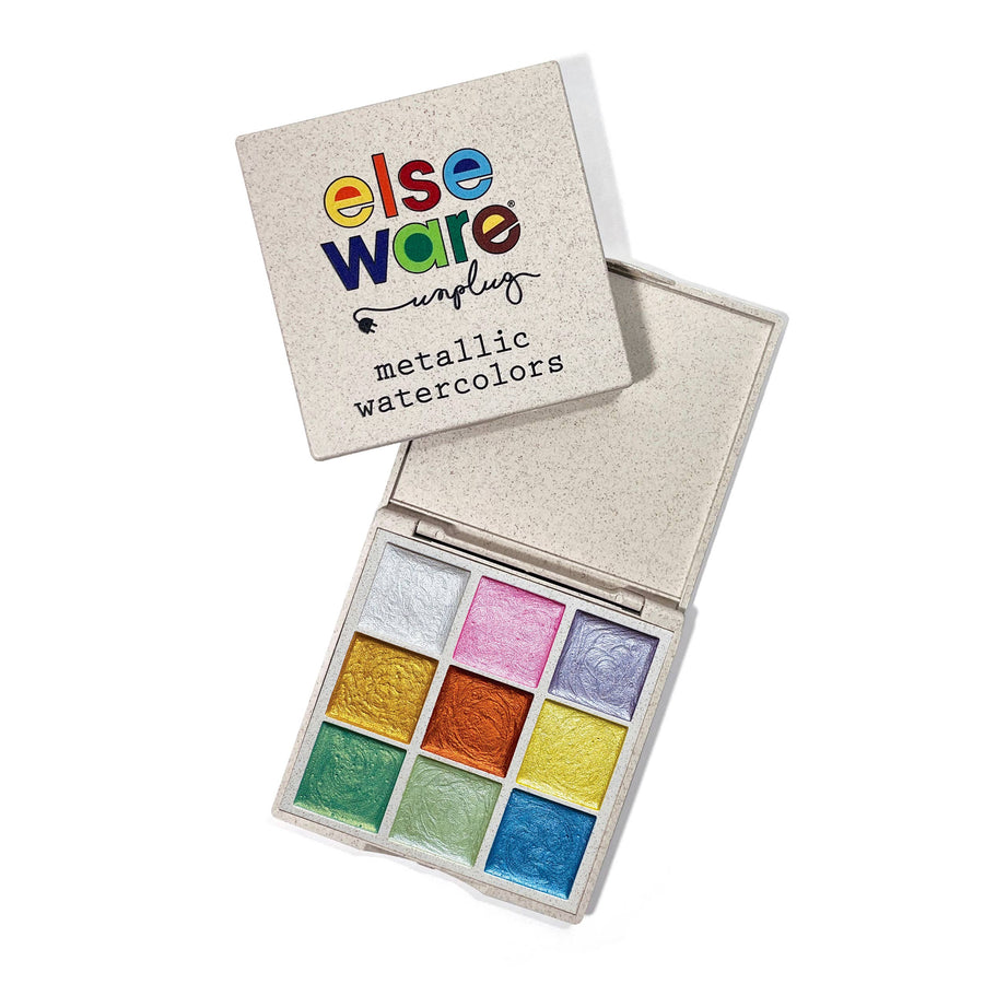 Metallic Watercolors Palette