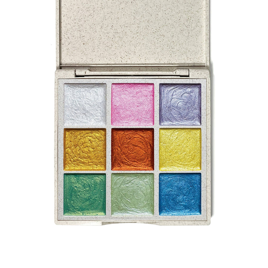 Metallic Watercolors Palette