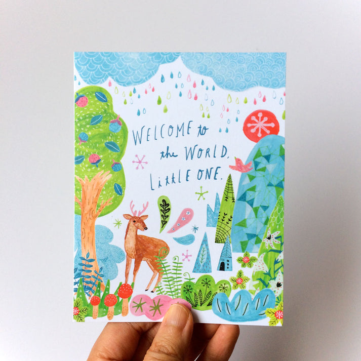 Welcome to the World Little One Card