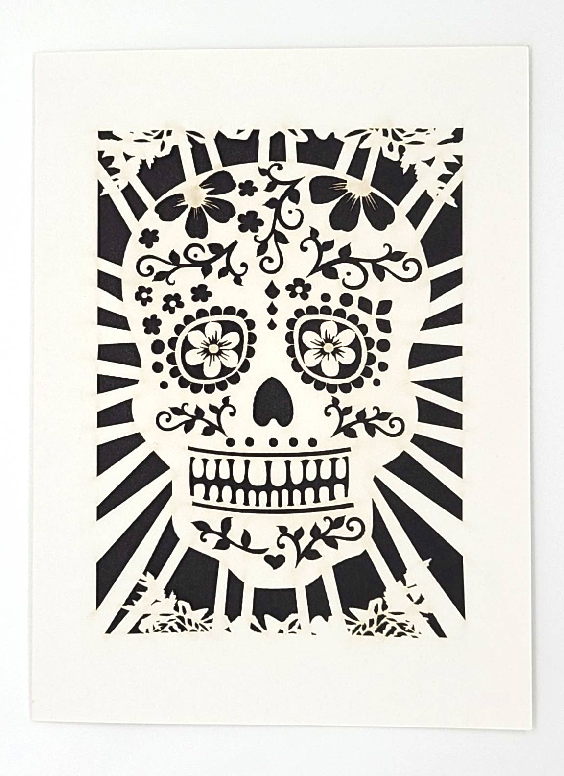 Sugar Skull: Lime Green / A7