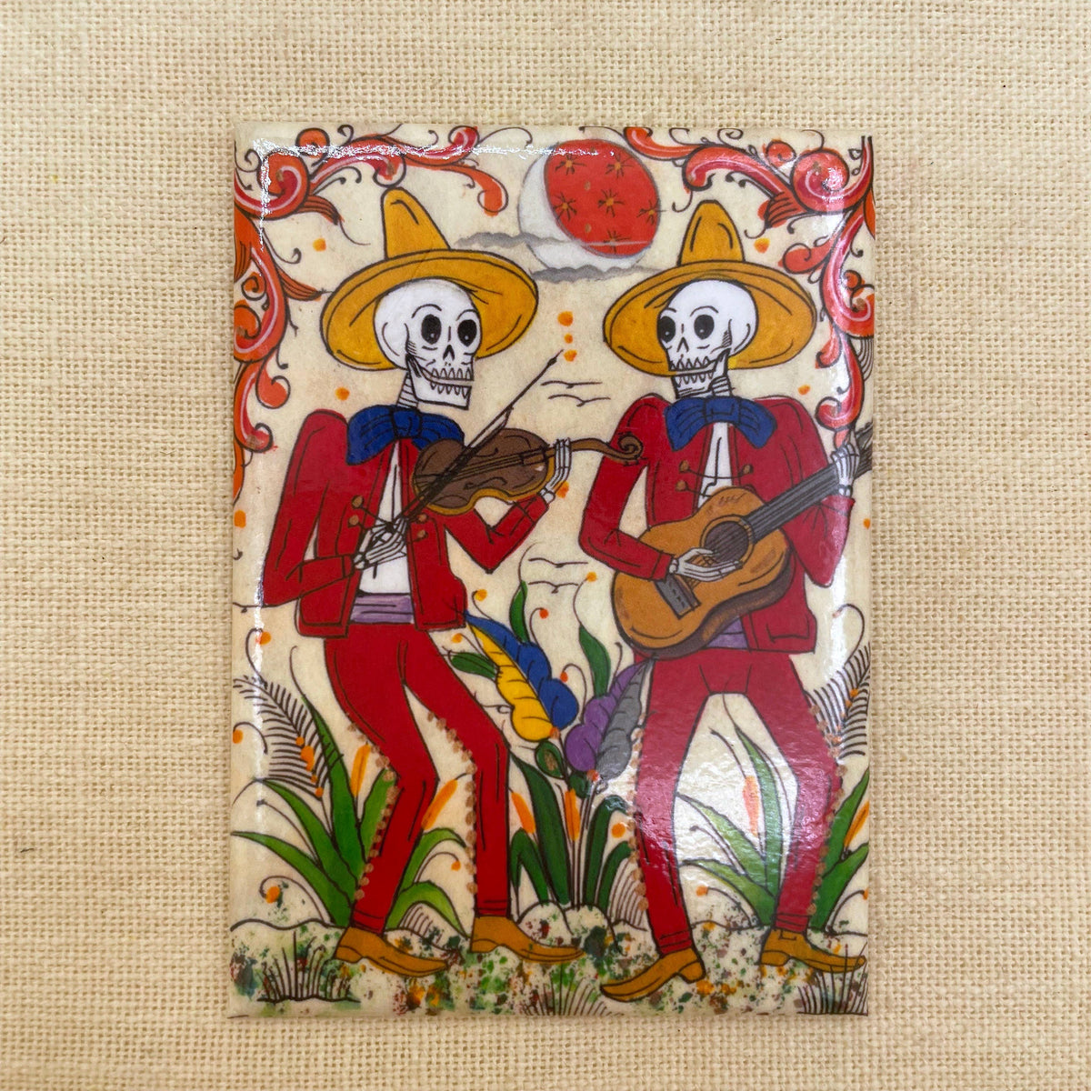 Red Mariachis Magnet