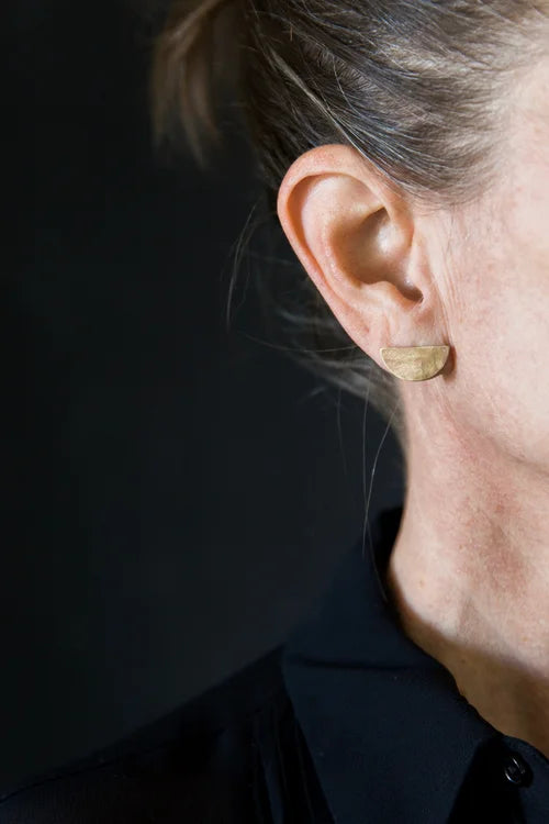 1/2 Pie Post Earrings by Shelli Markee