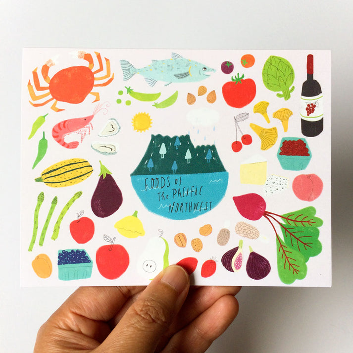 Foods of the PNW Card