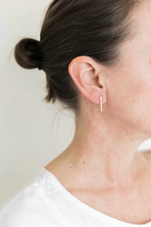 Stick Post Earrings by Shelli Markee
