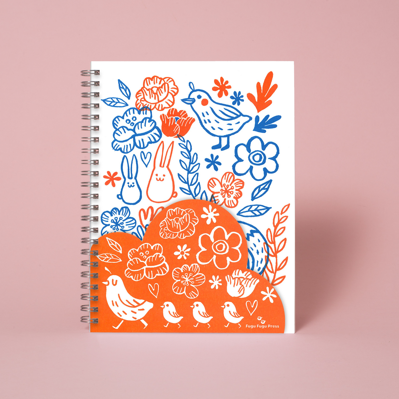 Fox Garden Spiral Notebook