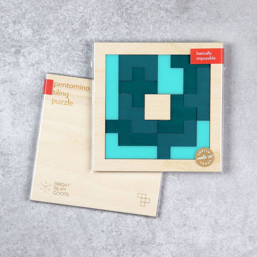 Basically Impossible Square Pentomino Puzzles: Rainbow