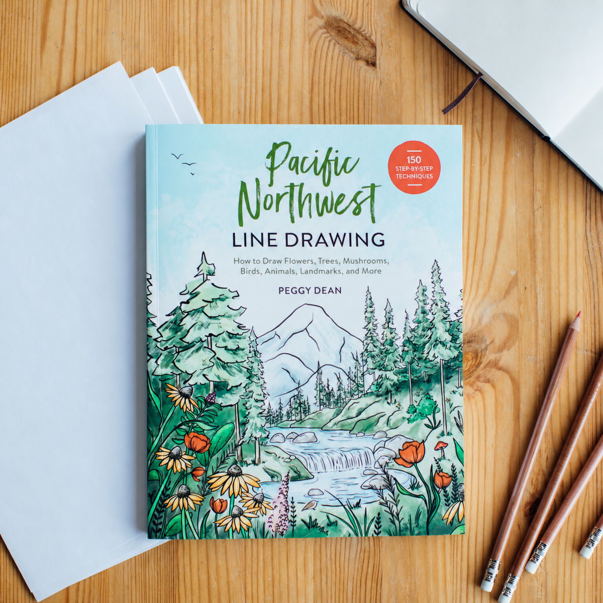 Pacific Northwest How to Draw Book (Trees, Flowers and More)