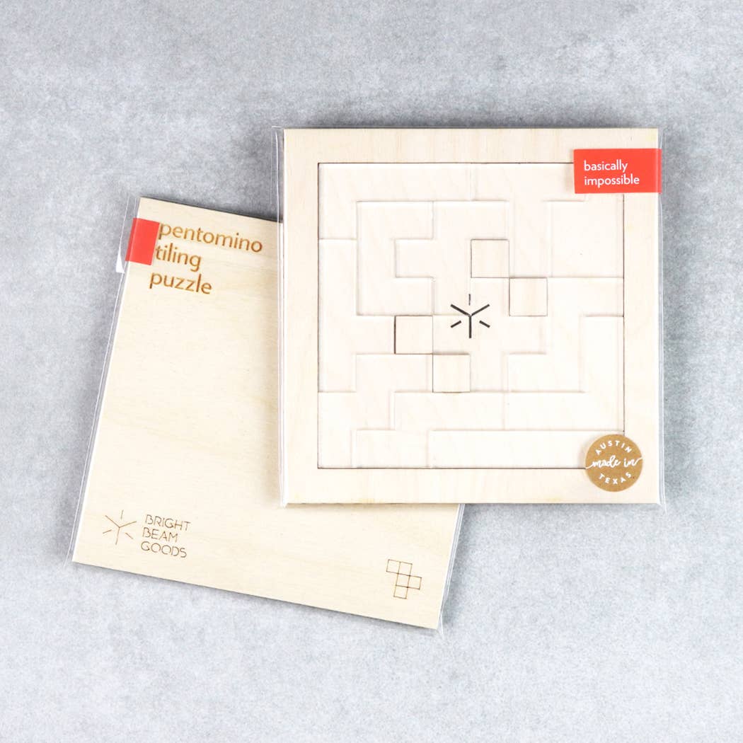 Basically Impossible Square Pentomino Puzzles: Rainbow