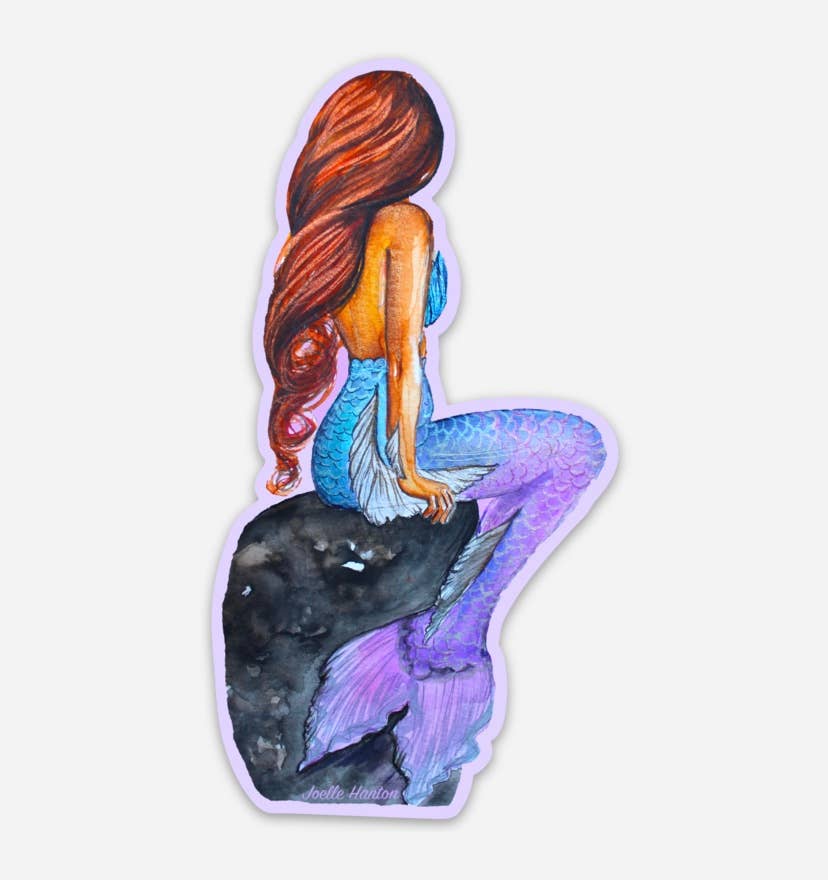 Magical Mermaid Glitter Vinyl Sticker
