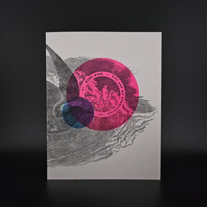 Rare Bird Greeting Card