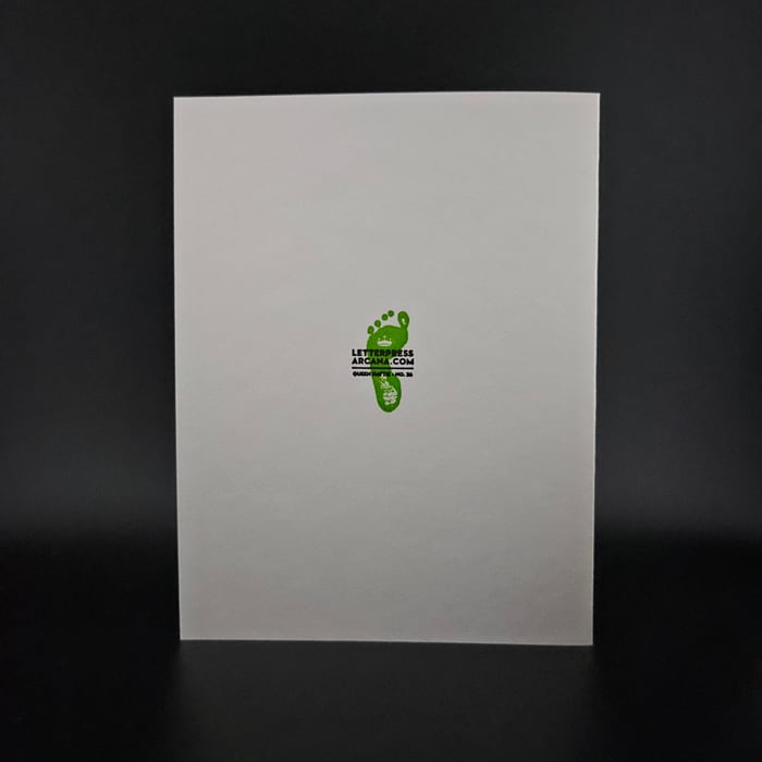 Bigfoot Greeting Card