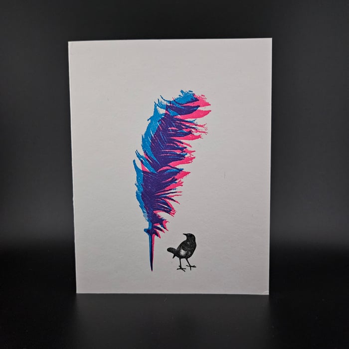 Birds of a Feather Greeting Card