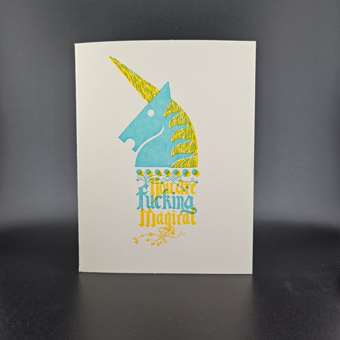 You Are Fucking Magical Greeting Card