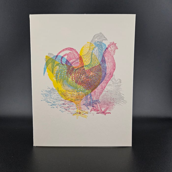 Cluck Cluck Greeting Card