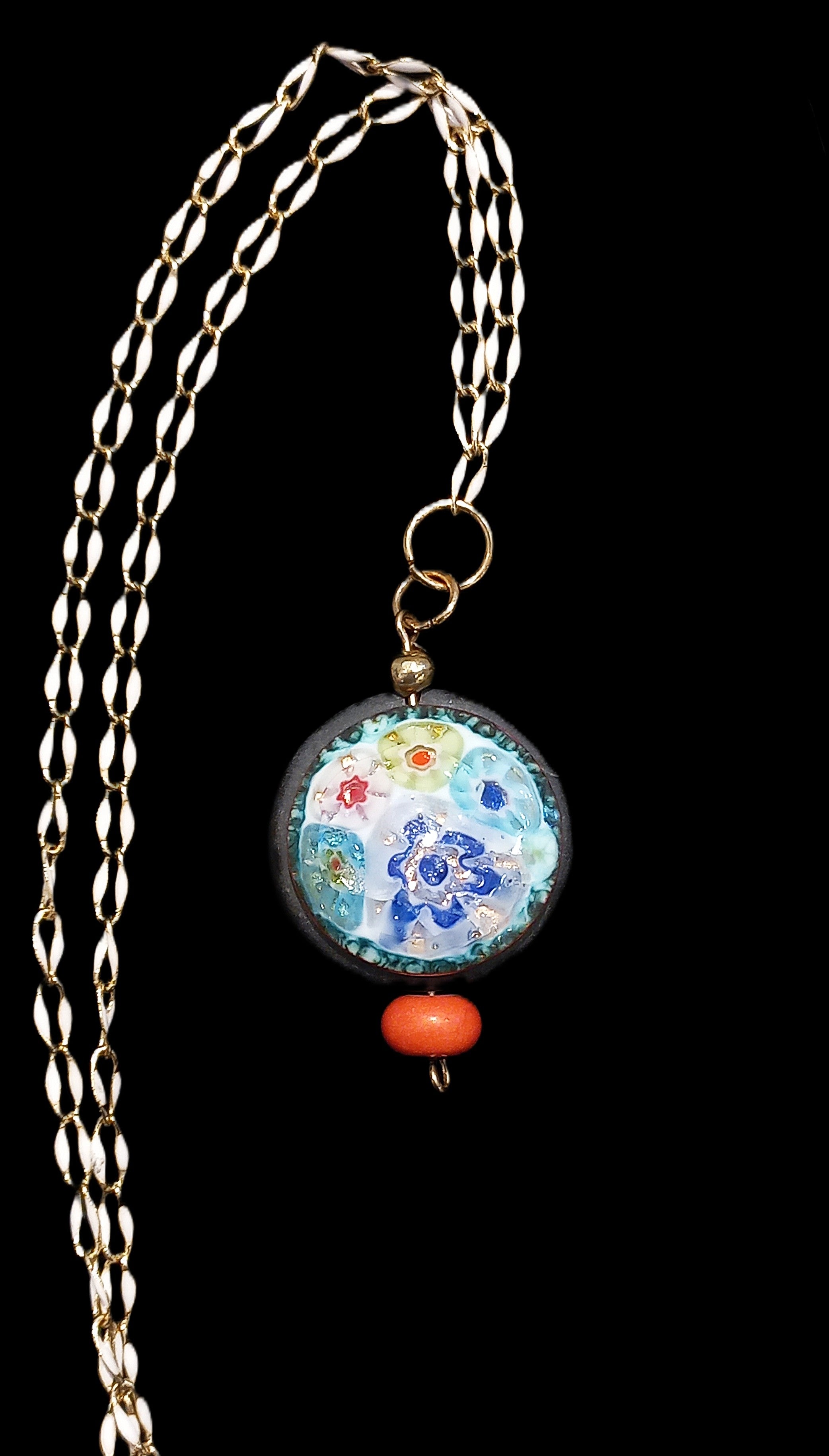 Enamel Pendants by Heidi Jack
