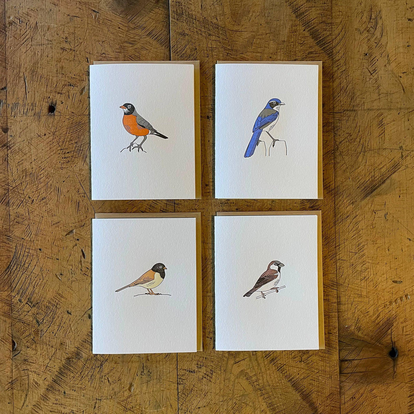 American Goldfinch Letterpress Card