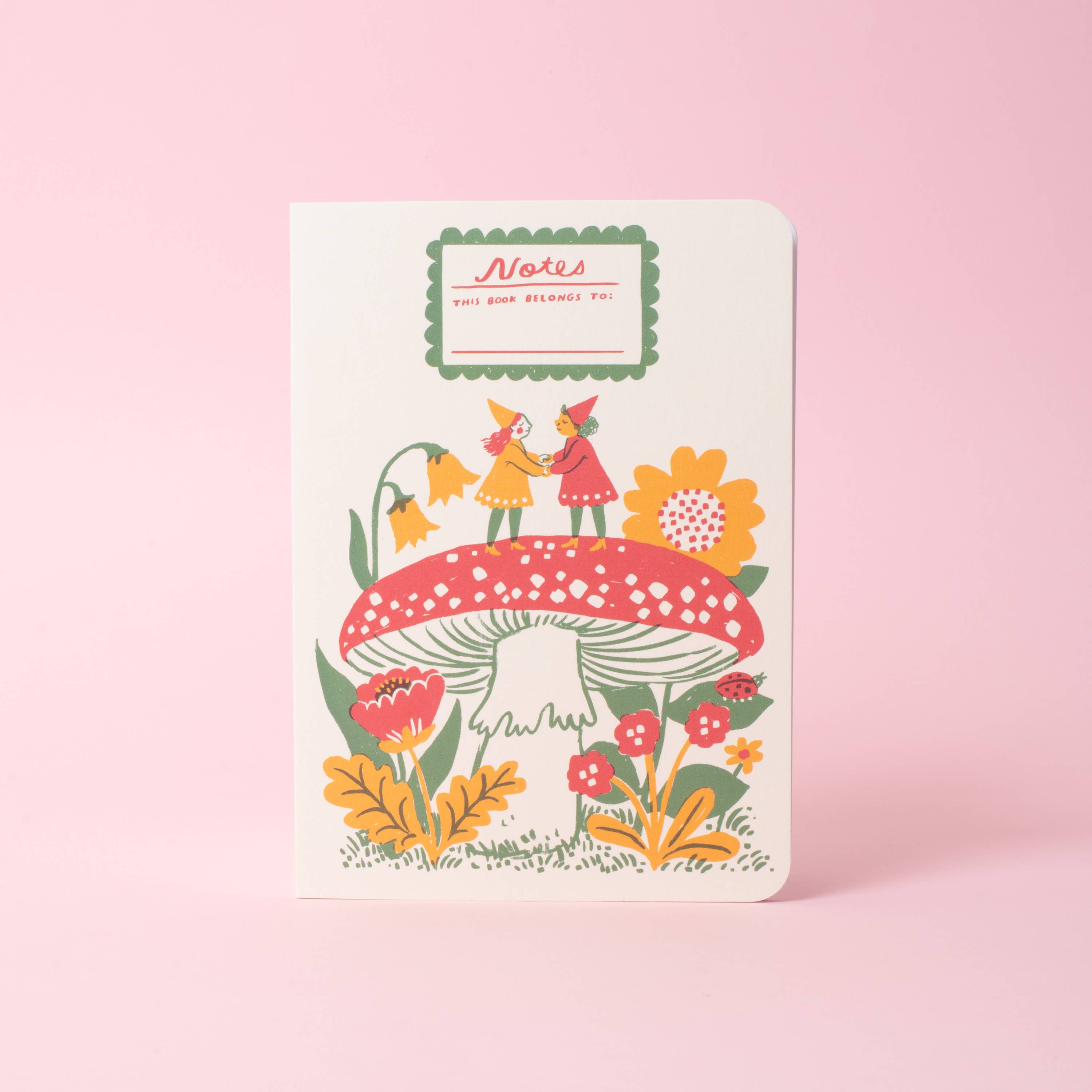 Mushroom Gnomes Foldeeo Notebook Folio