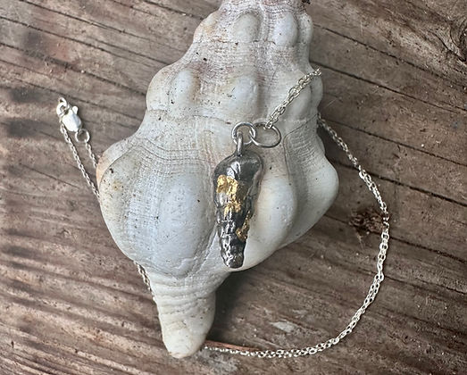Keum-boo Shell Necklace by Michele Bianchi