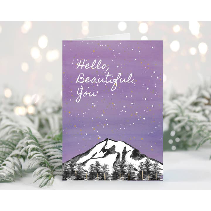 Hello Beautiful You Greeting Card