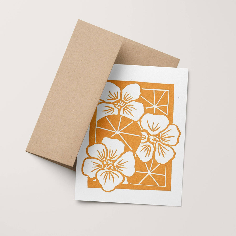 Nasturtium Card