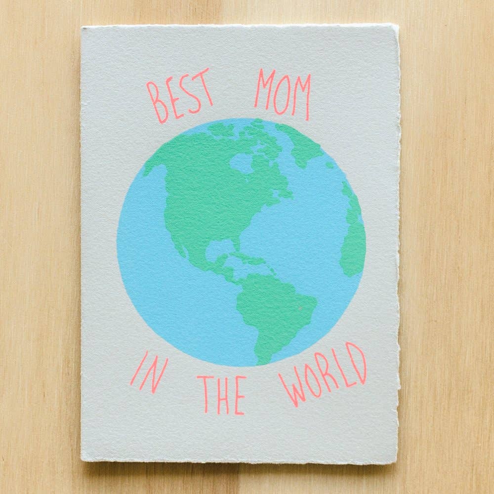 Best Mom in the World Card