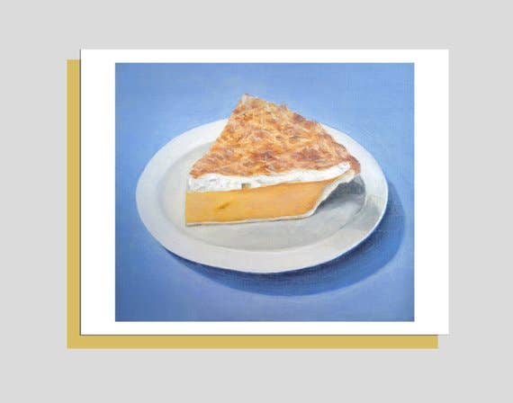 Coconut Pie Greeting Card