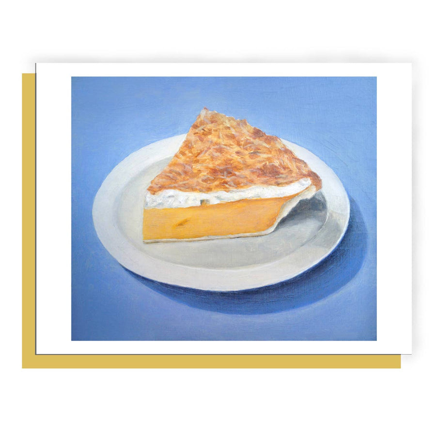 Coconut Pie Greeting Card