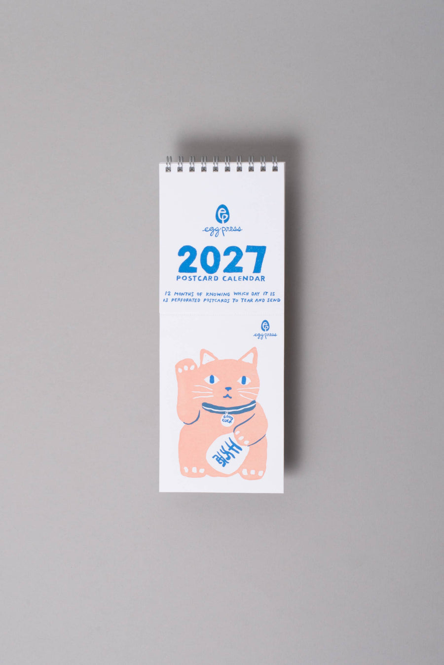 2027 Tear-off Postcard Illustrated Calendar