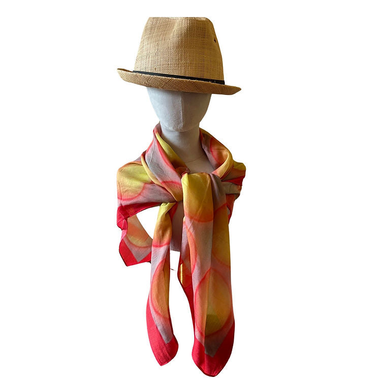 Wildfire Sunset Scarf by Gridsmith Studio