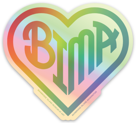 BIMA Heart Sticker