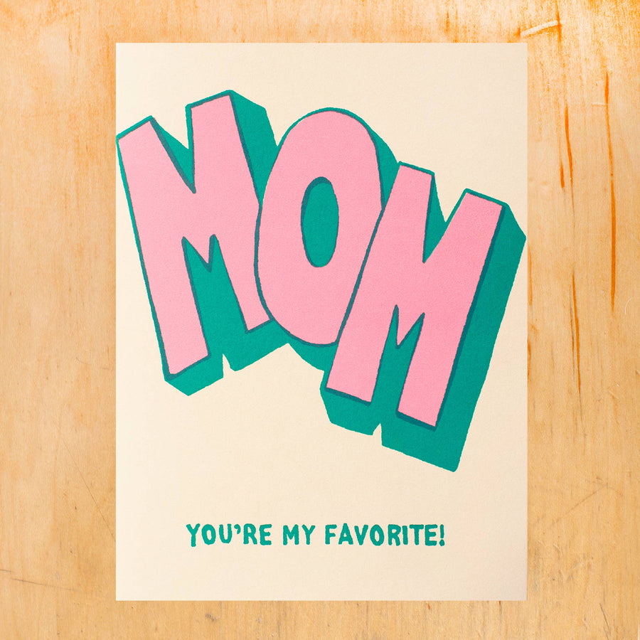 Mom Favorite Card