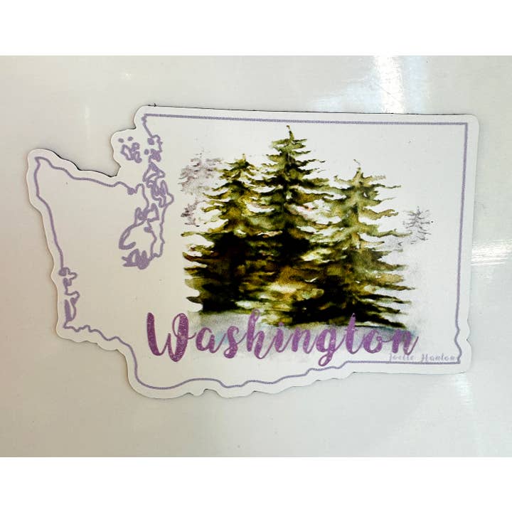 Magnet | Lavender Washington State