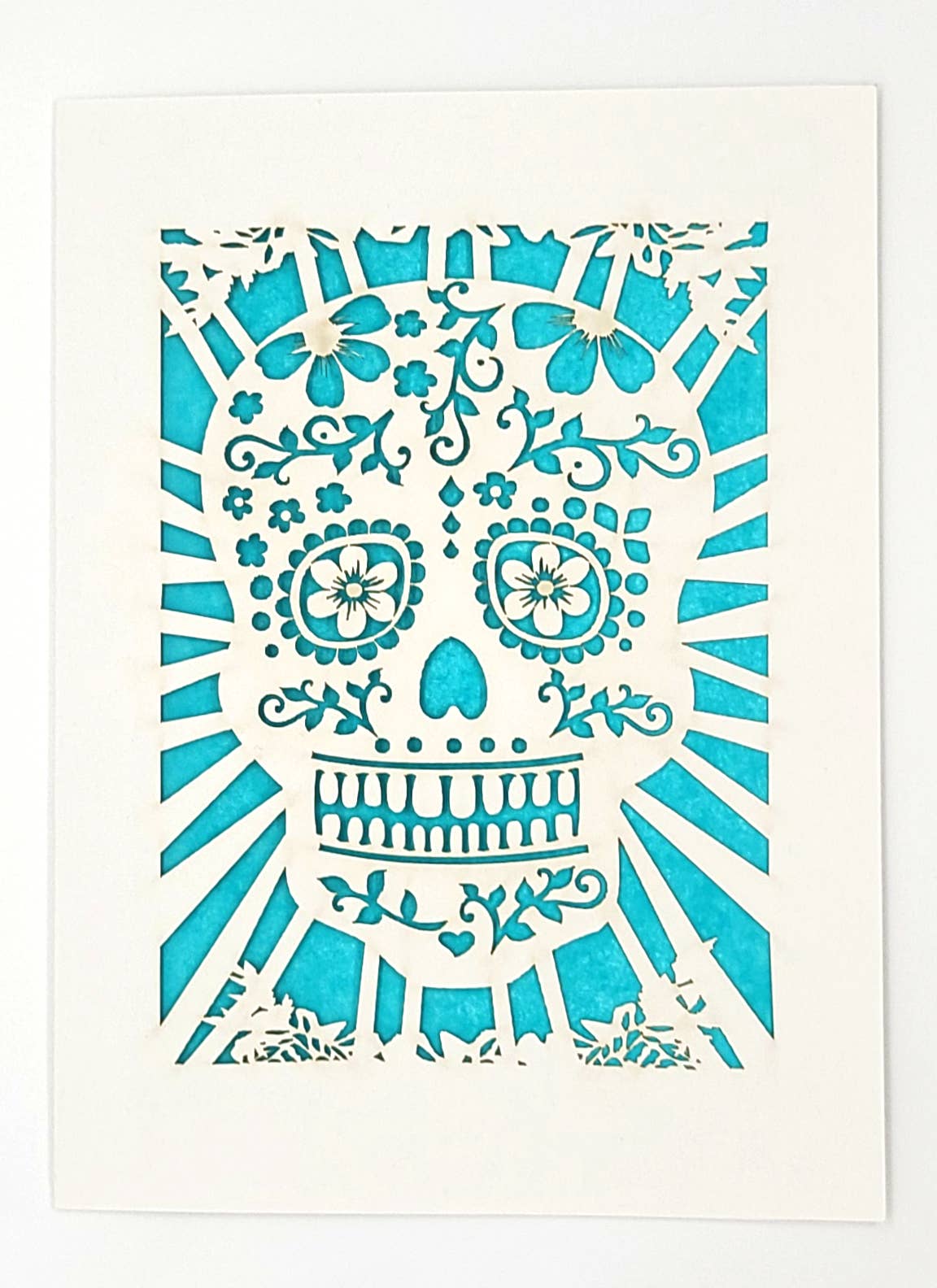 Sugar Skull: Lime Green / A7