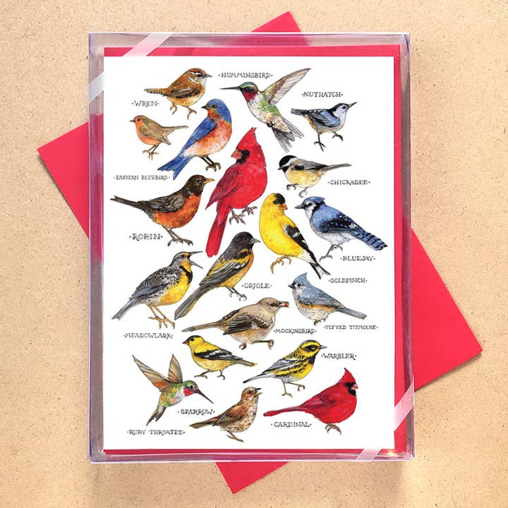 Songbirds Boxed Holiday Cards