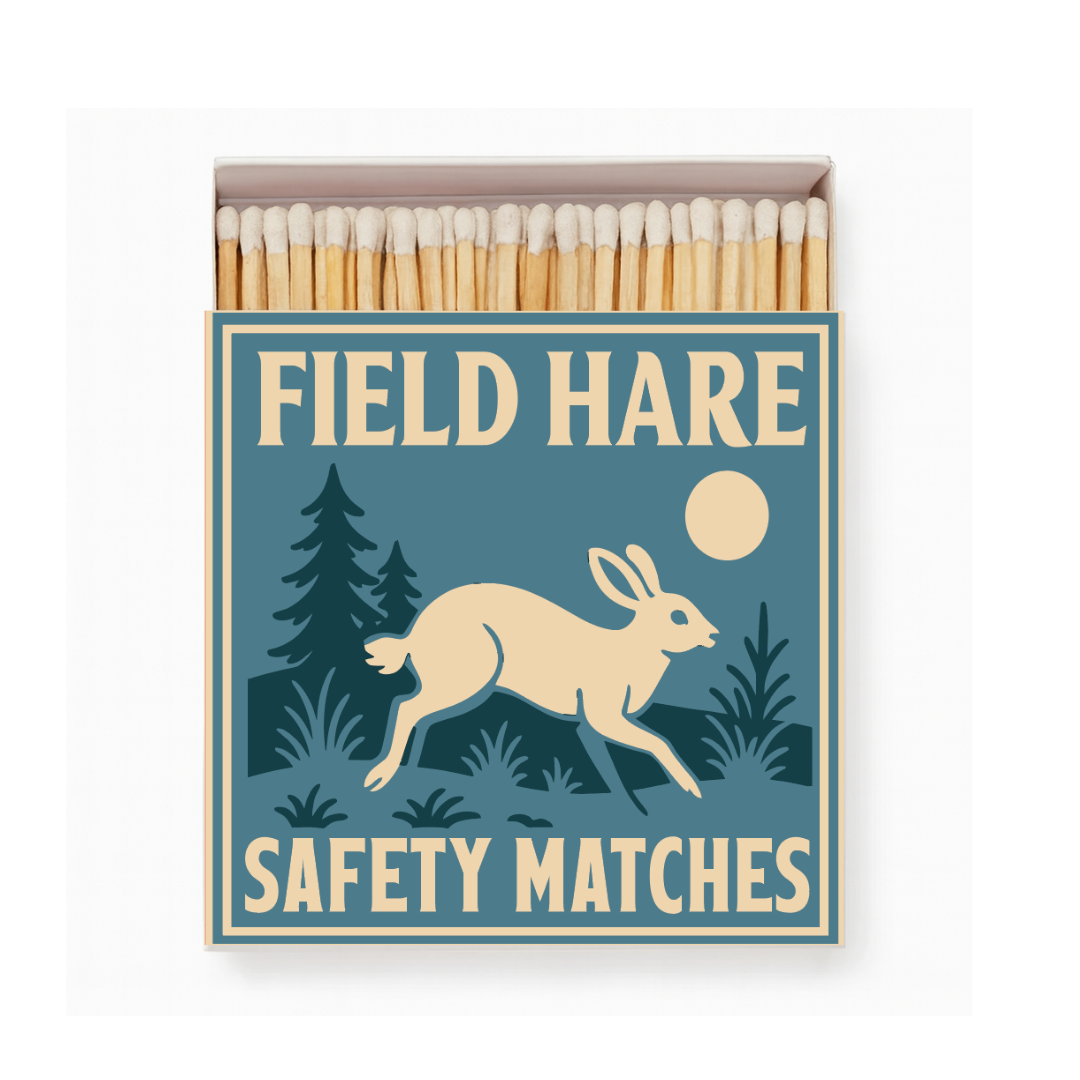 Field Hare Safety Matches / Camp Critters Series