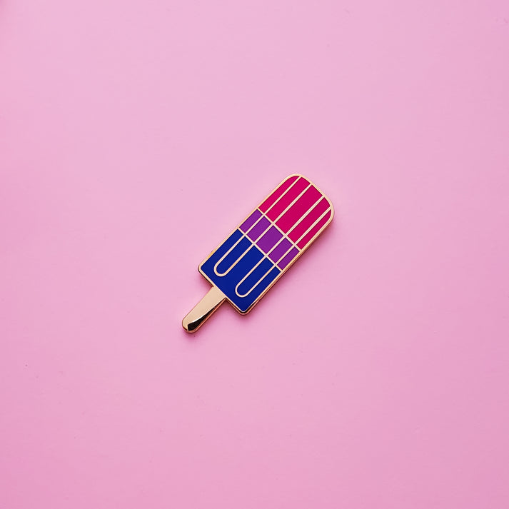Bi Popsicle Pin