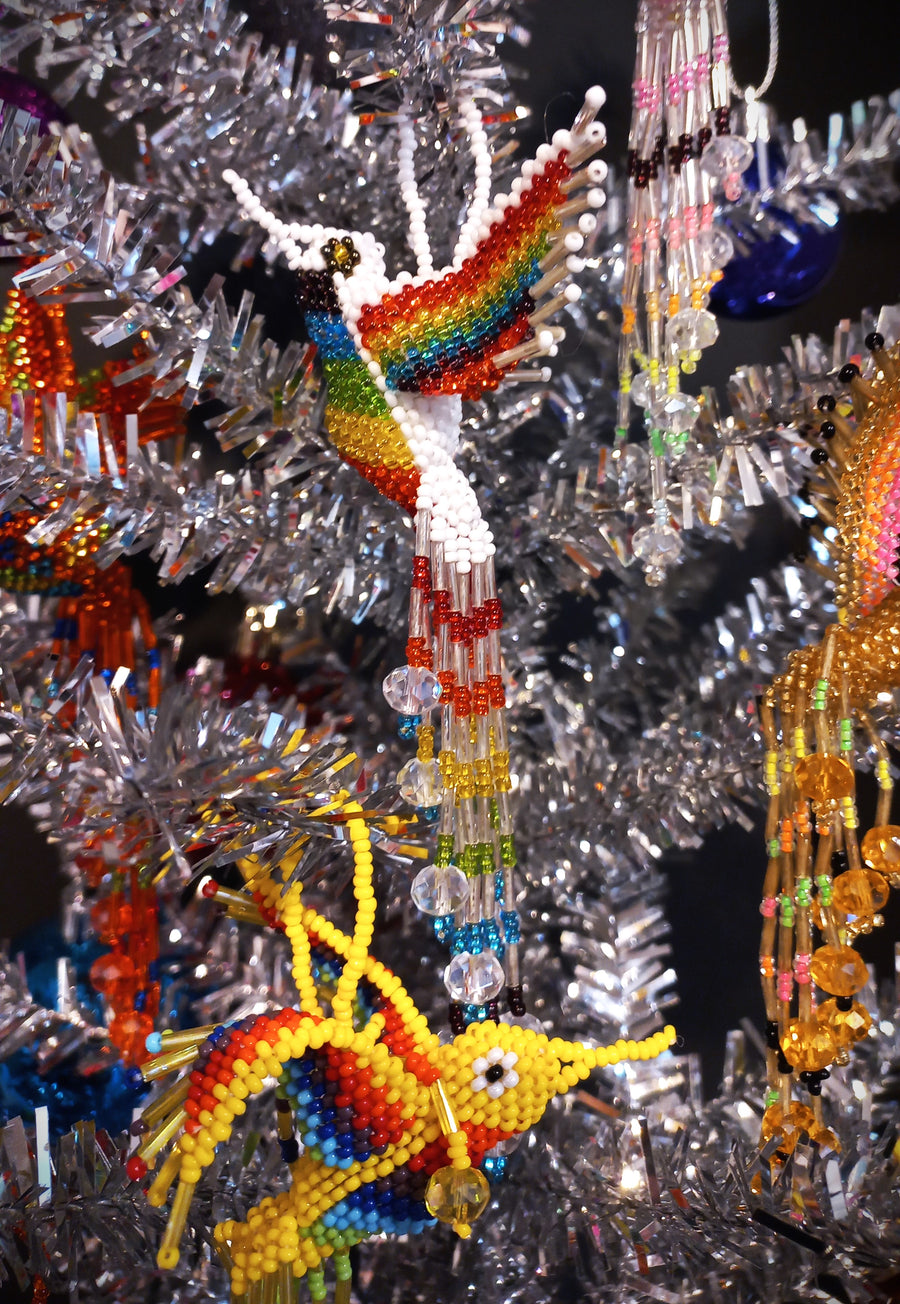 Beaded Hummingbird Ornaments