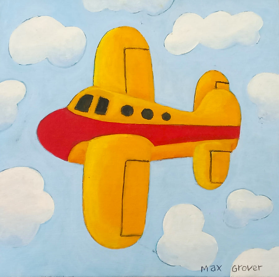 Flying Plane by Max Grover