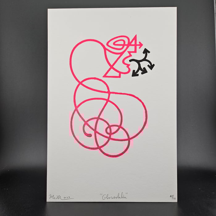 Glossolalia Print