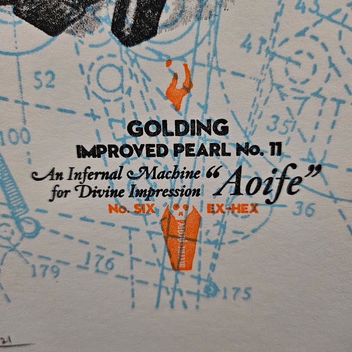 Infernal Machine for Divine Impression Print