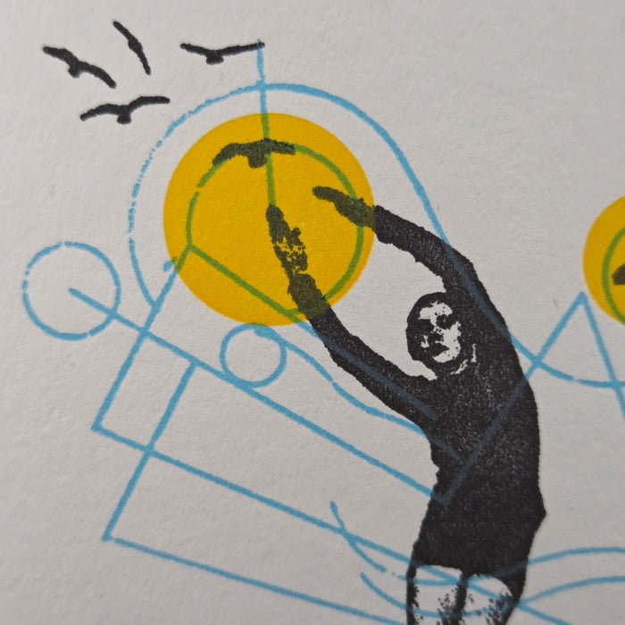 Contort Yourself Greeting Card