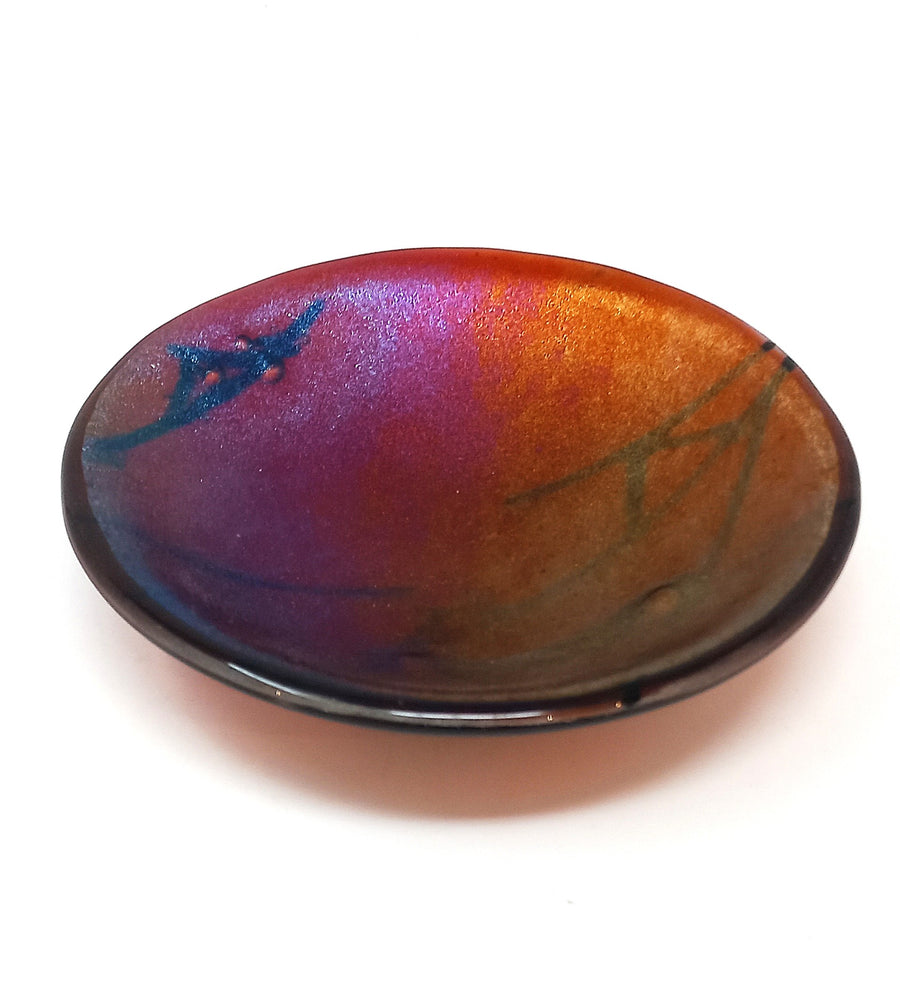 #204 Sunset Rolly Polly Dish by Mesolini