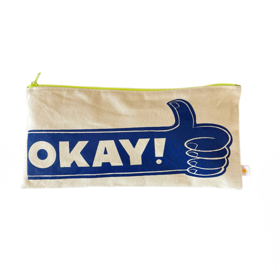 Okay/Nope Travel Pouch