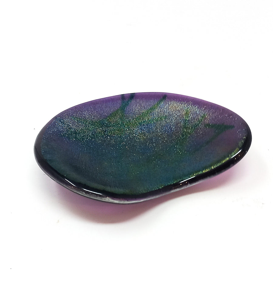 #212 Violet Kidney Dish by Mesolini