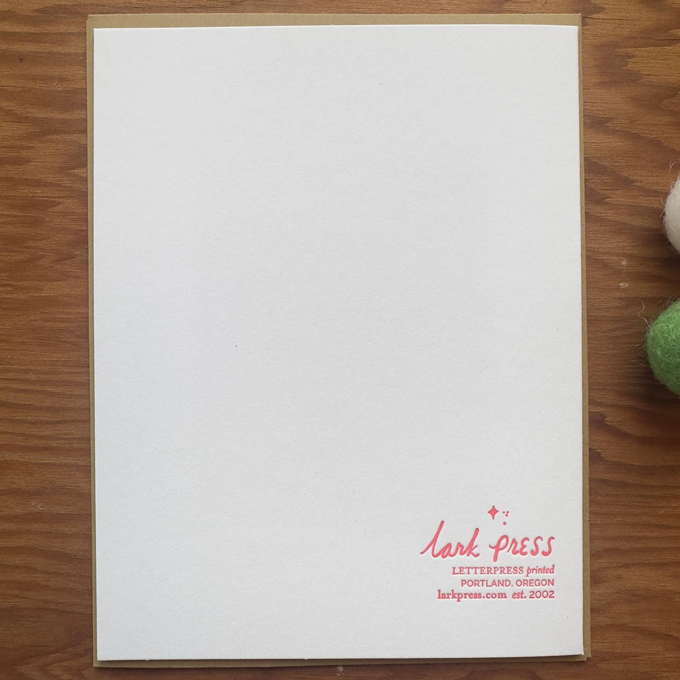 You Have Mine Letterpress Card