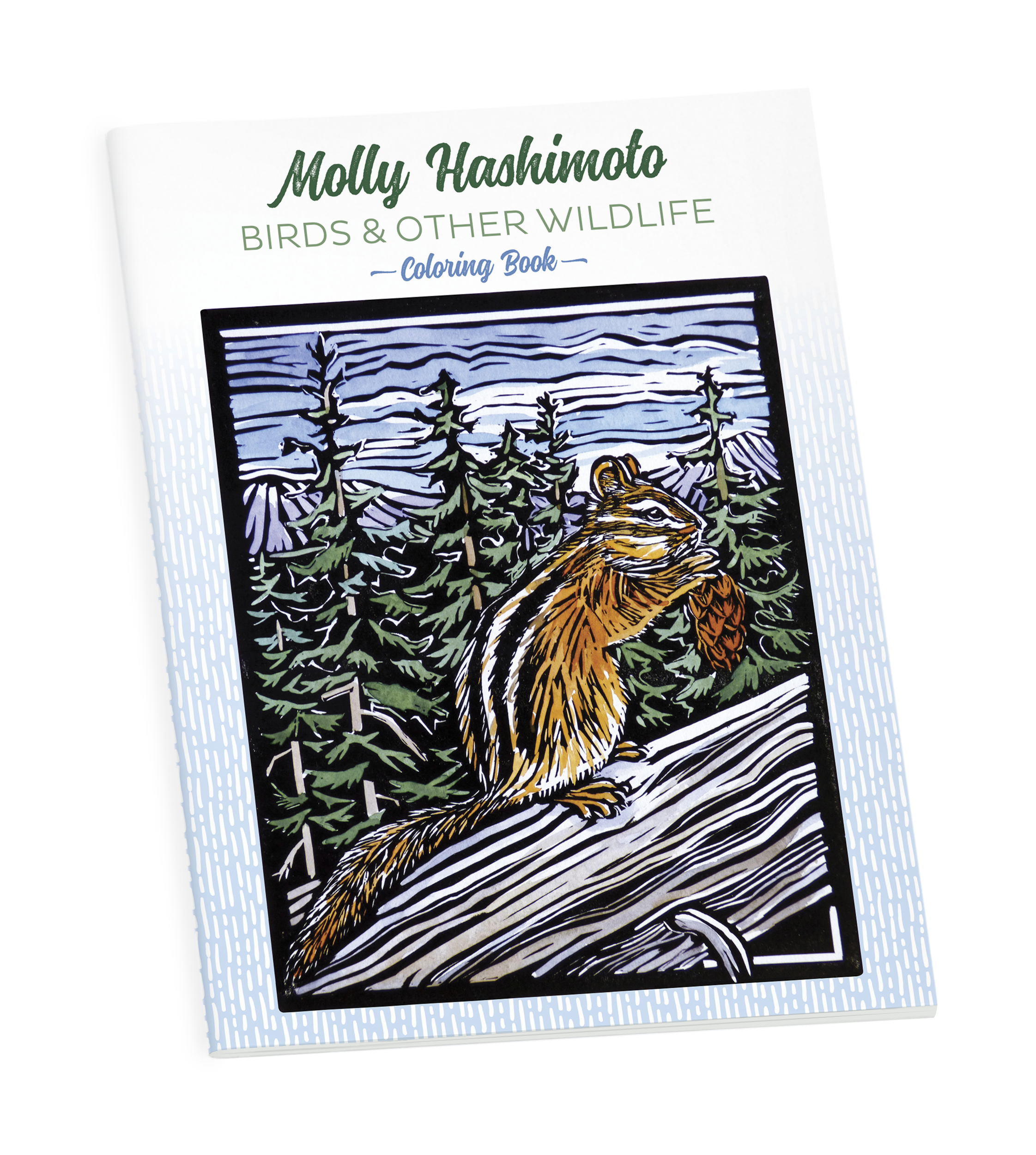 Molly Hashimoto: Birds & Other Wildlife Coloring Book