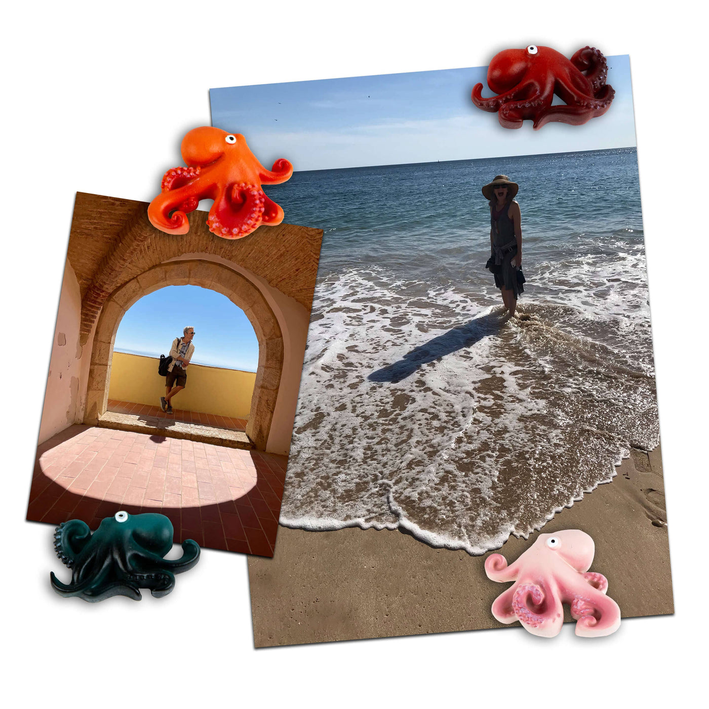 Colorful Octopus Magnets