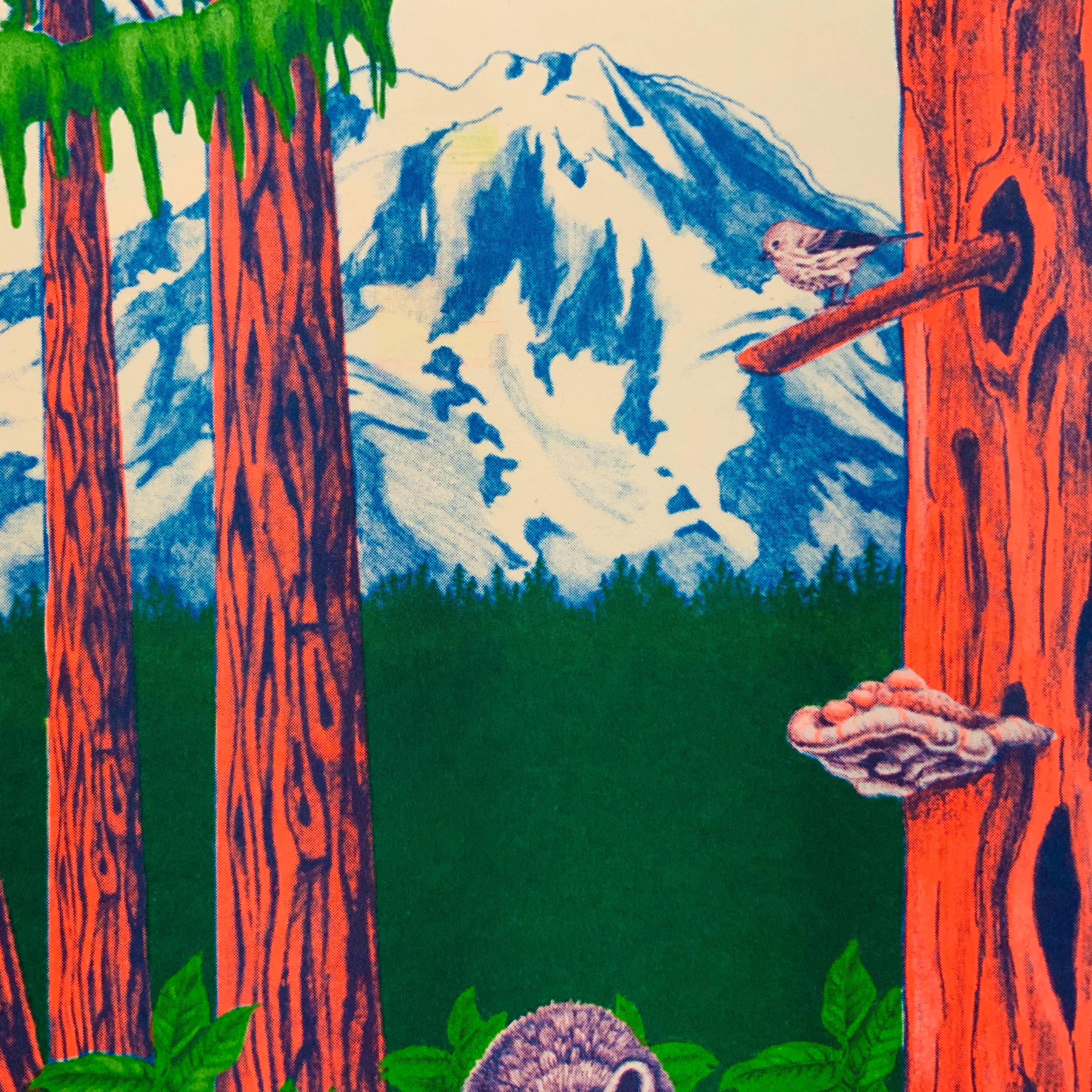 PNW Nature Riso Print: Small