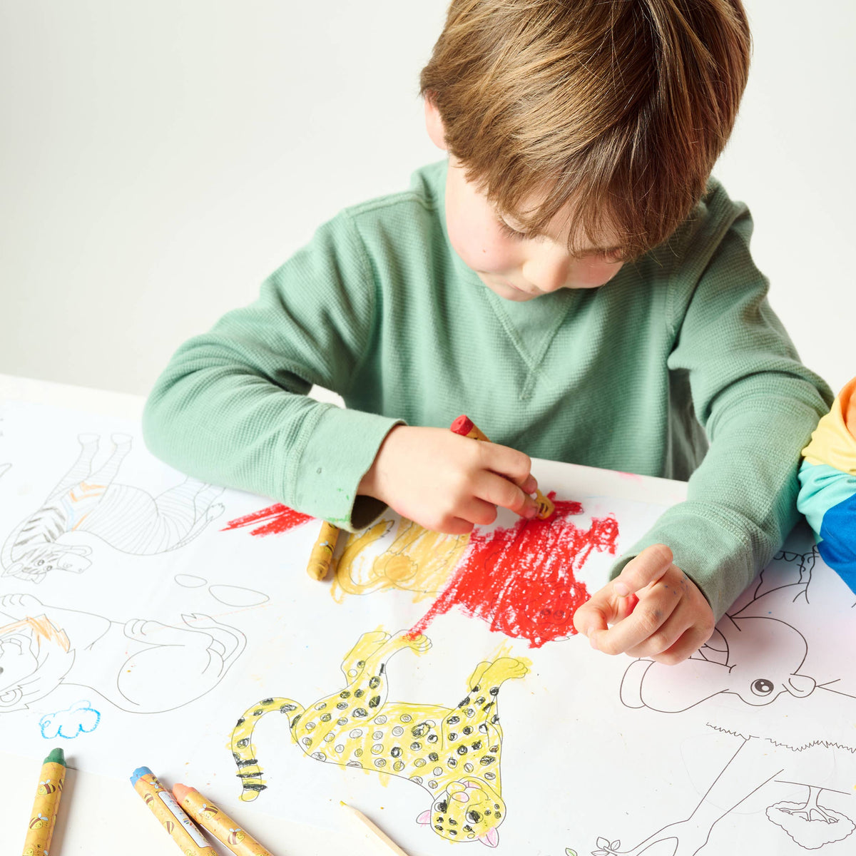 Ocean Coloring Scroll
